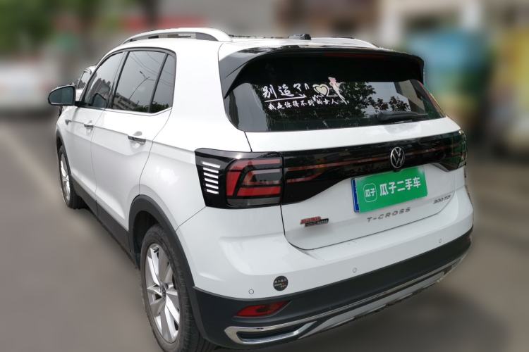 Used Volkswagen T-Cross 2023 300TSI DSG Comfort Edition Rear Left 45 Deg