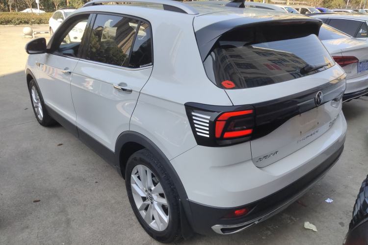 Used Volkswagen T-Cross 2023 280TSI DSG Comfort Edition Rear Left 45 Deg