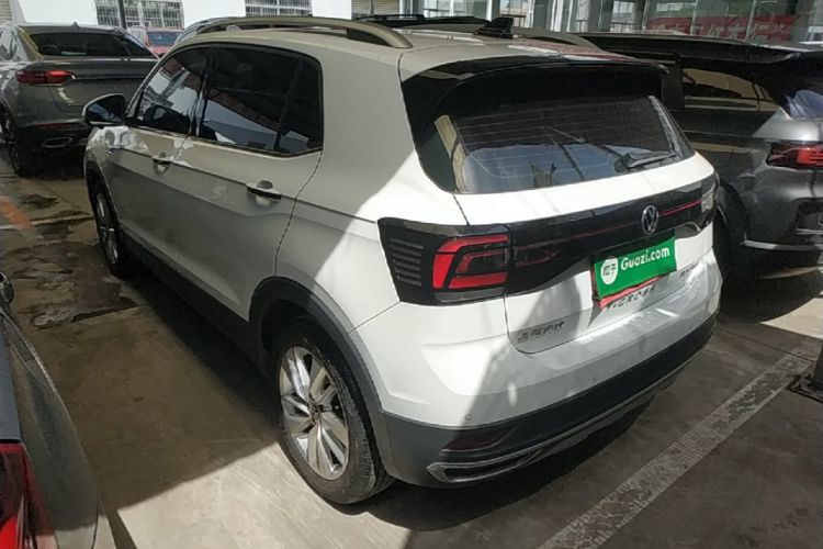 Used Volkswagen T-Cross 2023 300TSI DSG Comfort Edition Rear Left 45 Deg