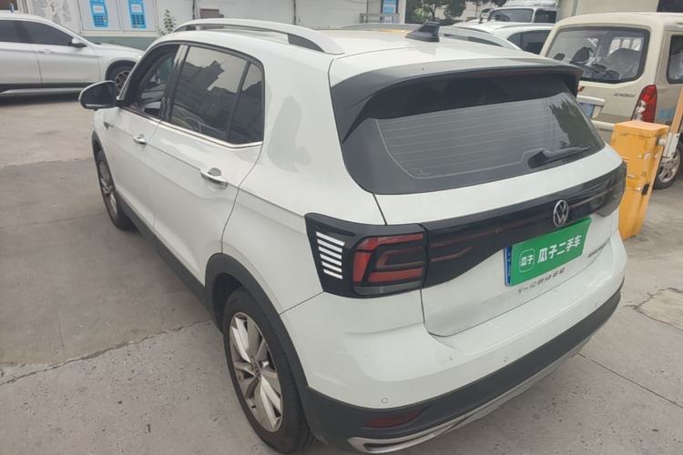 Used Volkswagen T-Cross 2023 300TSI DSG Comfort Edition Rear Left 45 Deg