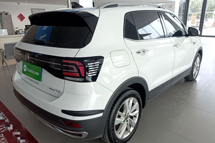 Used Volkswagen T-Cross 2023 300TSI DSG Comfort Edition Rear Right 45 Deg