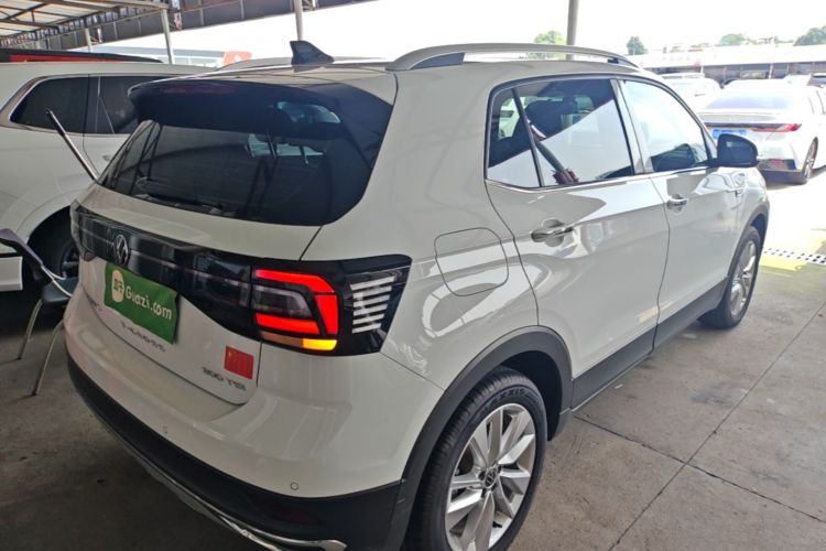 Used Volkswagen T-Cross 2023 300TSI DSG Comfort Edition Rear Right 45 Deg