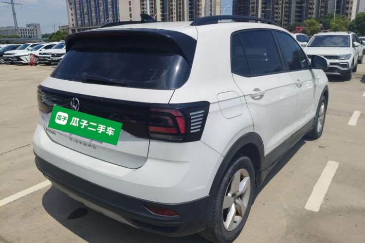 Used Volkswagen T-Cross 2023 1.5L Automatic Fashion Edition Rear Right 45 Deg