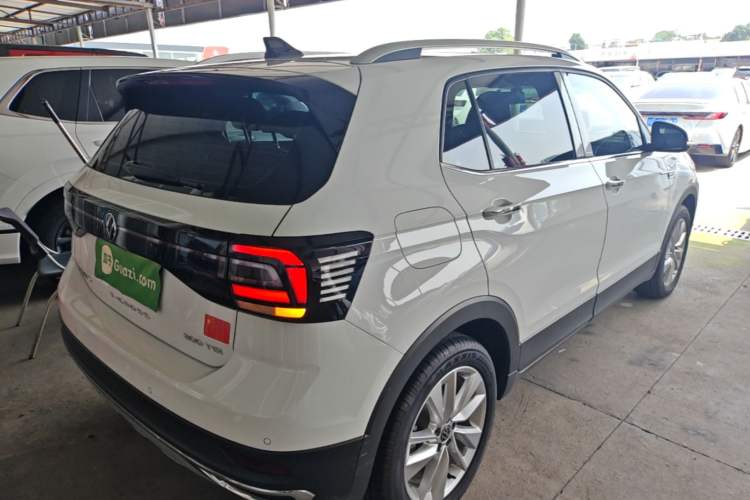 Used Volkswagen T-Cross 2023 300TSI DSG Comfort Edition Rear Right 45 Deg
