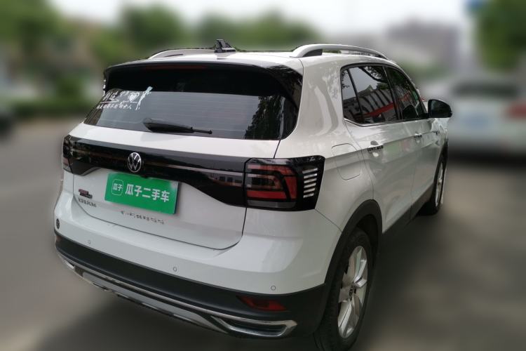 Used Volkswagen T-Cross 2023 300TSI DSG Comfort Edition Rear Right 45 Deg