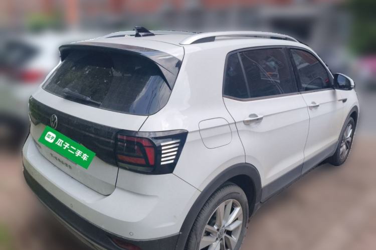 Used Volkswagen T-Cross 2023 1.5L Automatic Comfort Edition Rear Right 45 Deg