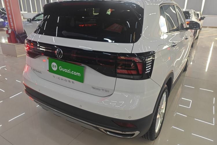 Used Volkswagen T-Cross 2023 300TSI DSG Comfort Edition Rear Right 45 Deg