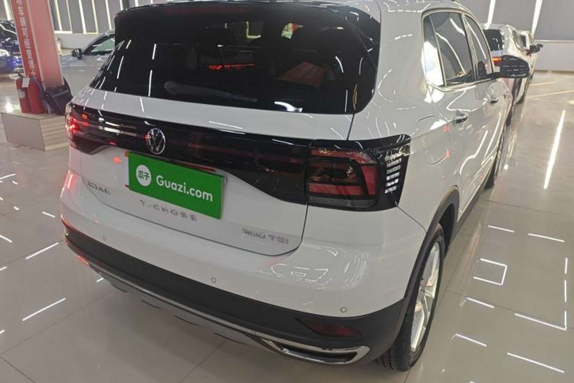 Used Volkswagen T-Cross 2023 300TSI DSG Comfort Edition Rear Right 45 Deg