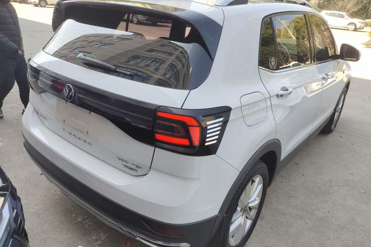 Used Volkswagen T-Cross 2023 280TSI DSG Comfort Edition Rear Right 45 Deg