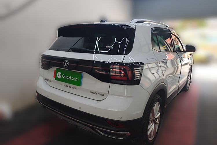 Used Volkswagen T-Cross 2023 300TSI DSG Comfort Edition Rear Right 45 Deg