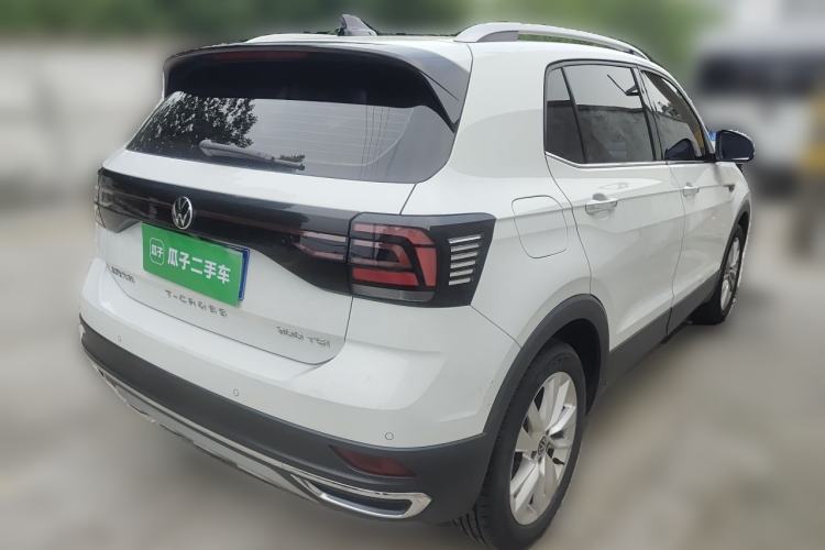 Used Volkswagen T-Cross 2023 300TSI DSG Comfort Edition Rear Right 45 Deg