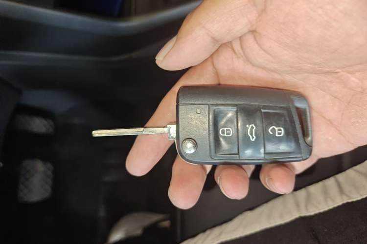 Used Volkswagen T-Cross 2023 Revised 1.5L Automatic Fashion Edition Vehicle Key