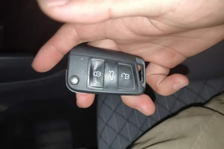 Used Volkswagen T-Cross 2023 Revised 1.5L Automatic Fashion Edition Vehicle Key