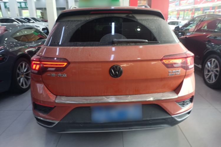 Used Volkswagen T-ROC 2018 280TSI DSG Two-Wheel Drive Advanced Version China V Emission Standard Rear