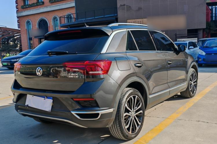 Used Volkswagen T-ROC 2018 280TSI DSG Two-Wheel-Drive Comfort Version China V Standard Exterior 9