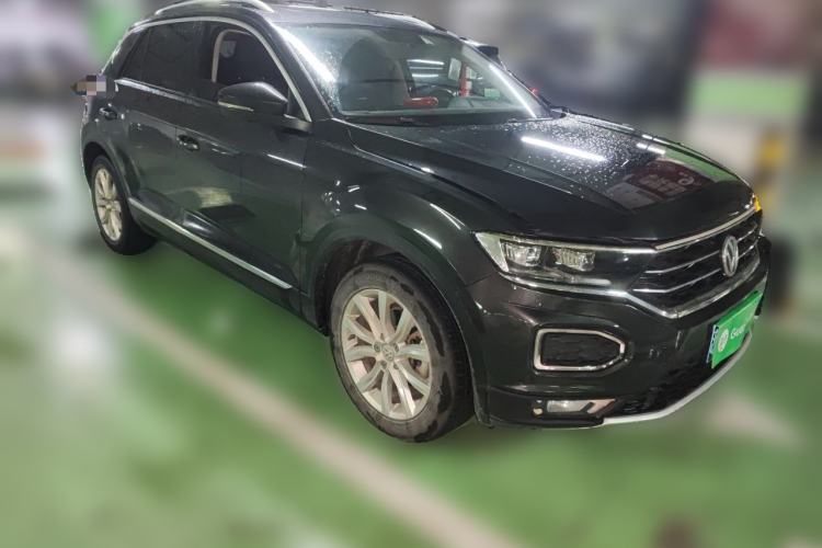 Used Volkswagen T-ROC 2018 230TSI DSG Two-Wheel Drive Advanced Version China V Standard Front Right 45 Deg