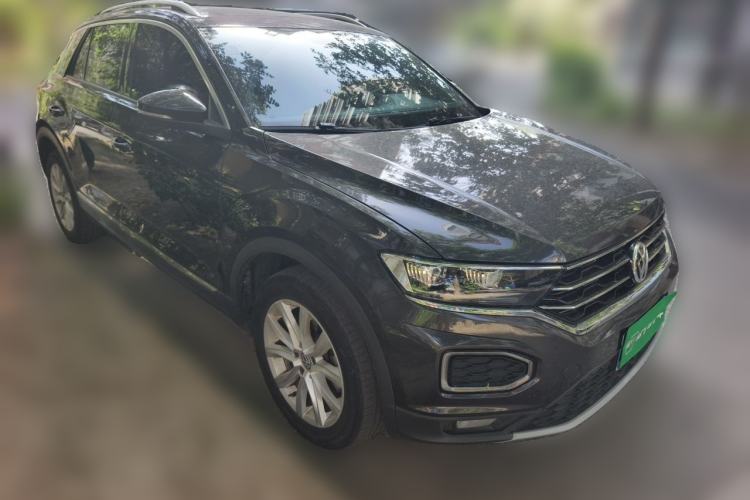 Used Volkswagen T-ROC 2018 280TSI DSG Two-Wheel Drive Advanced Version China V Emission Standard Front Right 45 Deg
