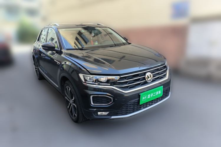 Used Volkswagen T-ROC 2018 280TSI DSG Two-Wheel-Drive Comfort Version China V Standard Front Right 45 Deg