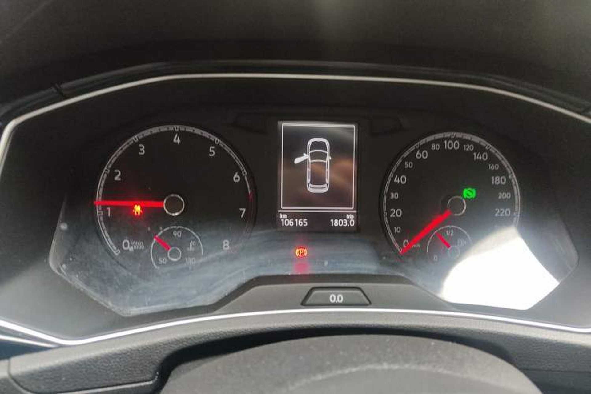 Used Volkswagen T-ROC 2018 280TSI DSG Two-Wheel Drive Comfort Version China VI Standard Instrument Cluster
