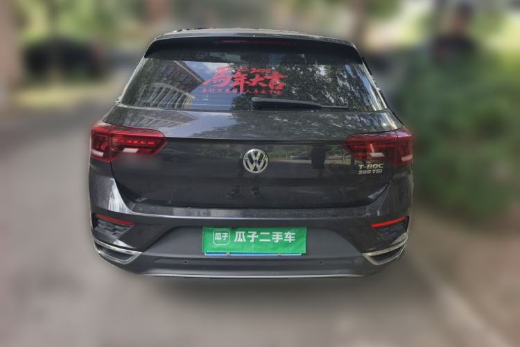 Used Volkswagen T-ROC 2018 280TSI DSG Two-Wheel Drive Advanced Version China V Emission Standard Rear