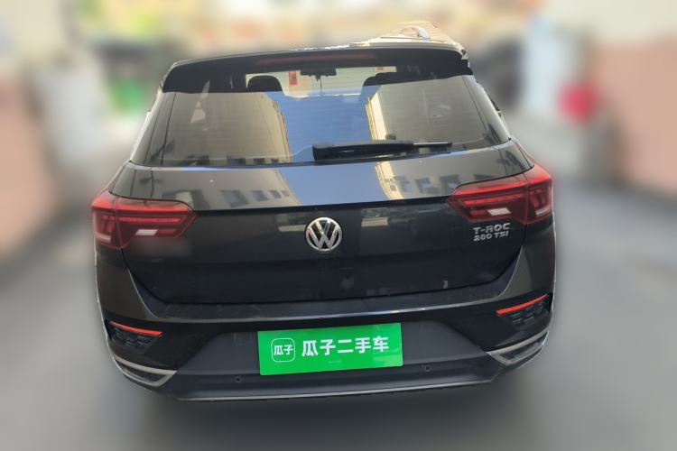 Used Volkswagen T-ROC 2018 280TSI DSG Two-Wheel-Drive Comfort Version China V Standard Rear
