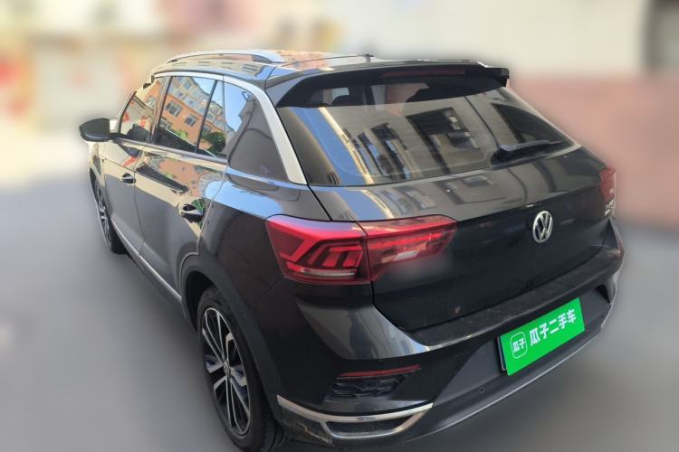 Used Volkswagen T-ROC 2018 280TSI DSG Two-Wheel-Drive Comfort Version China V Standard Rear Left 45 Deg