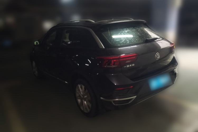 Used Volkswagen T-ROC 2018 230TSI DSG Two-Wheel Drive Advanced Version China VI Standard Rear Left 45 Deg