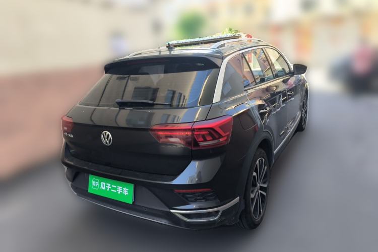 Used Volkswagen T-ROC 2018 280TSI DSG Two-Wheel-Drive Comfort Version China V Standard Rear Right 45 Deg