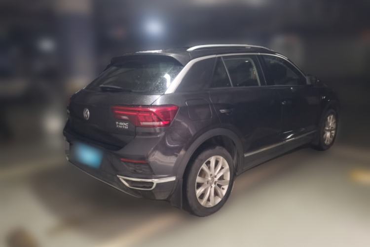 Used Volkswagen T-ROC 2018 230TSI DSG Two-Wheel Drive Advanced Version China VI Standard Rear Right 45 Deg