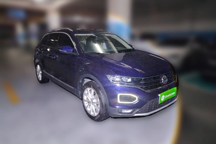 Used Volkswagen T-ROC 2018 280TSI DSG Two-Wheel Drive Advanced Version China V Emission Standard Front Right 45 Deg