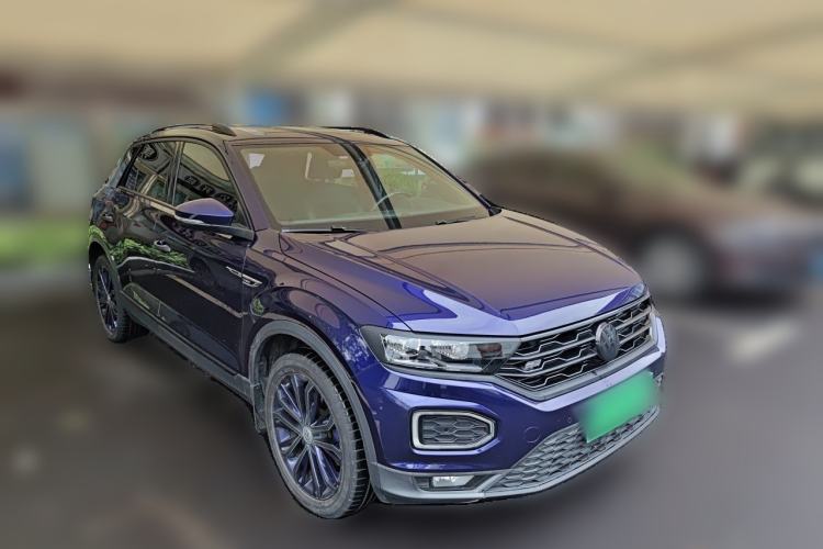 Used Volkswagen T-ROC 2018 280TSI DSG Two-Wheel-Drive Luxury Version China V Emission Standard Front Right 45 Deg
