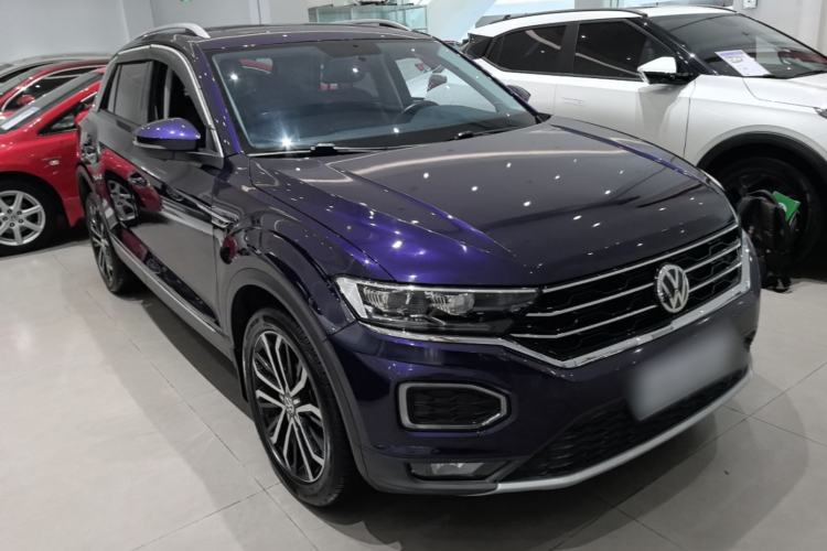 Used Volkswagen T-ROC 2018 280TSI DSG Two-Wheel-Drive Comfort Version China V Standard Front Right 45 Deg