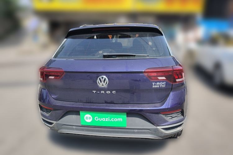 Used Volkswagen T-ROC 2018 280TSI DSG Two-Wheel Drive Comfort Version China VI Standard Rear