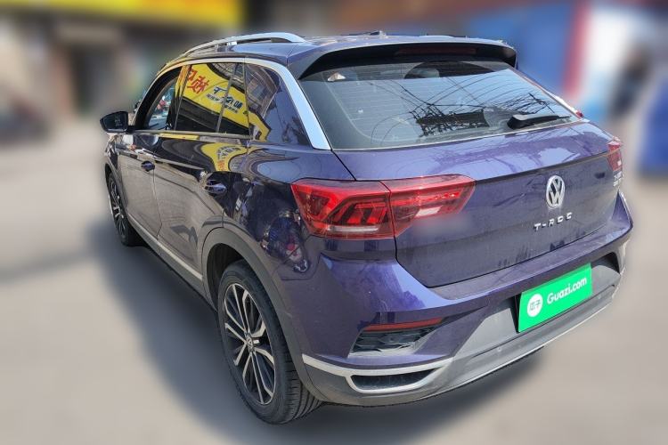 Used Volkswagen T-ROC 2018 280TSI DSG Two-Wheel Drive Comfort Version China VI Standard Rear Left 45 Deg