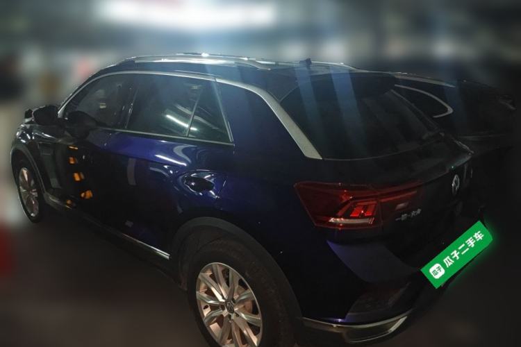 Used Volkswagen T-ROC 2018 230TSI DSG Two-Wheel Drive Advanced Version China VI Standard Rear Left 45 Deg