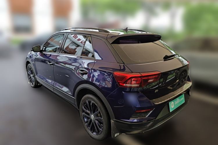 Used Volkswagen T-ROC 2018 280TSI DSG Two-Wheel-Drive Luxury Version China V Emission Standard Rear Left 45 Deg