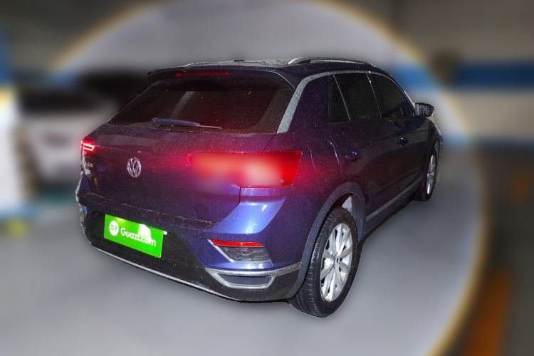 Used Volkswagen T-ROC 2018 280TSI DSG Two-Wheel Drive Advanced Version China V Emission Standard Rear Right 45 Deg
