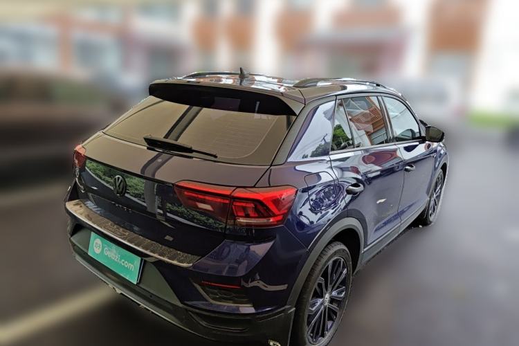 Used Volkswagen T-ROC 2018 280TSI DSG Two-Wheel-Drive Luxury Version China V Emission Standard Rear Right 45 Deg