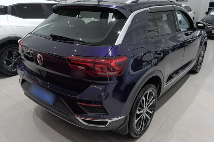 Used Volkswagen T-ROC 2018 280TSI DSG Two-Wheel-Drive Comfort Version China V Standard Rear Right 45 Deg