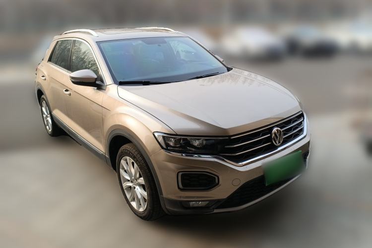 Used Volkswagen T-ROC 2018 280TSI DSG Two-Wheel Drive Advanced Version China V Emission Standard Front Right 45 Deg