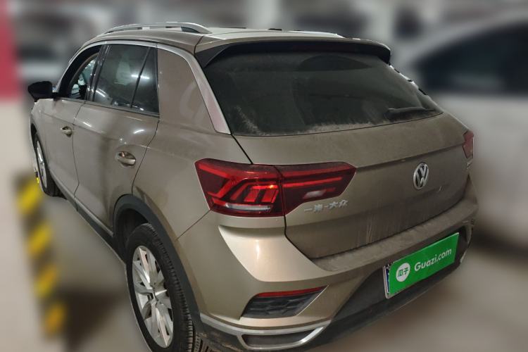 Used Volkswagen T-ROC 2018 280TSI DSG Two-Wheel Drive Advanced Version China V Emission Standard Rear Left 45 Deg