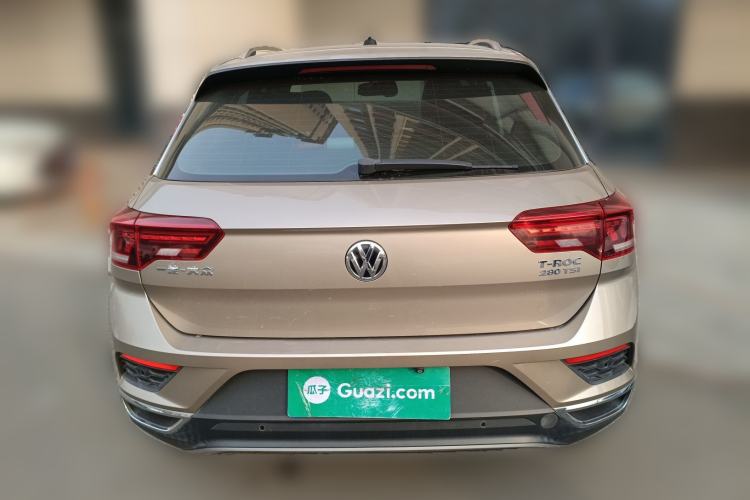 Used Volkswagen T-ROC 2018 280TSI DSG Two-Wheel Drive Advanced Version China V Emission Standard Rear