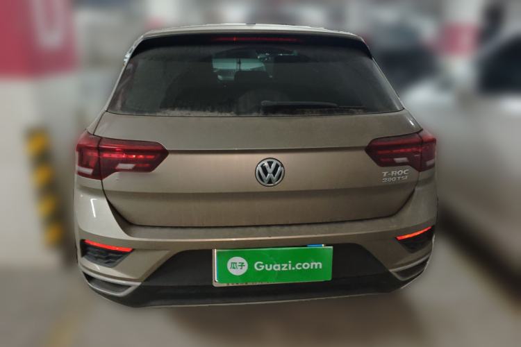 Used Volkswagen T-ROC 2018 280TSI DSG Two-Wheel Drive Advanced Version China V Emission Standard Rear