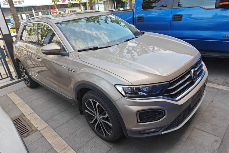 Used Volkswagen T-ROC 2018 280TSI DSG Two-Wheel-Drive Comfort Version China V Standard Front Right 45 Deg