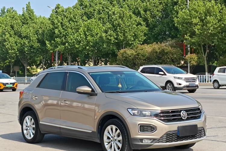 Used Volkswagen T-ROC 2018 230TSI DSG Two-Wheel Drive Advanced Version China V Standard Front Right 45 Deg