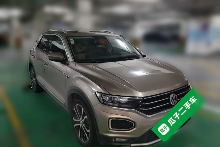 Used Volkswagen T-ROC 2018 280TSI DSG Two-Wheel-Drive Comfort Version China V Standard Front Right 45 Deg