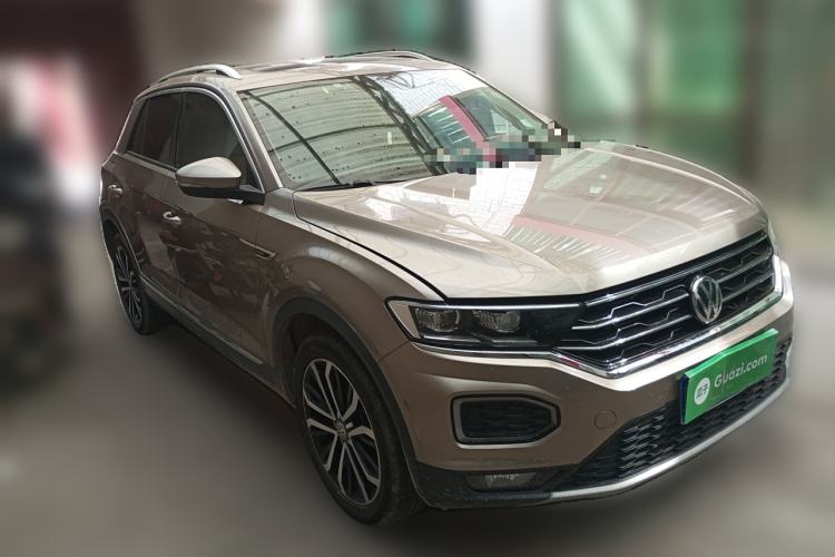 Used Volkswagen T-ROC 2018 280TSI DSG Two-Wheel Drive Comfort Version China VI Standard Front Right 45 Deg