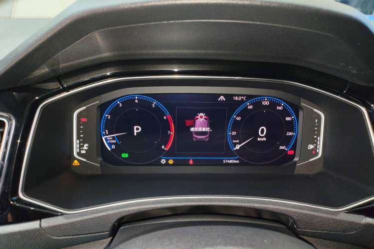 Used Volkswagen T-ROC 2018 280TSI DSG Four-Wheel Drive Comfort Version China V Standard Instrument Cluster