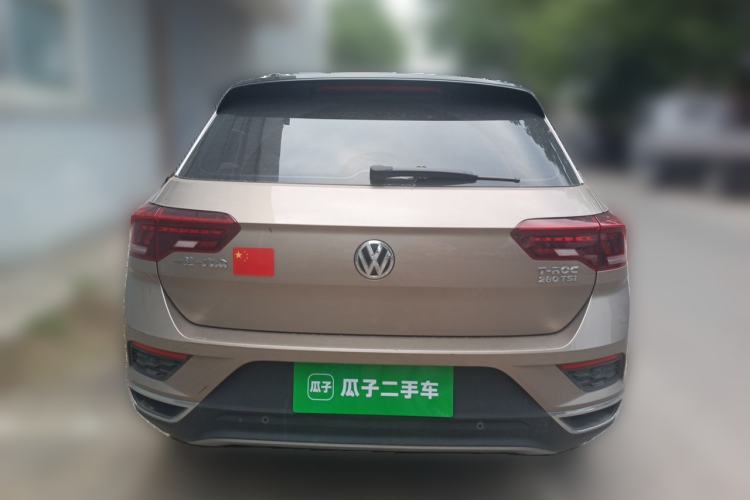 Used Volkswagen T-ROC 2018 280TSI DSG Four-Wheel Drive Luxury Version China V Emission Standard Rear