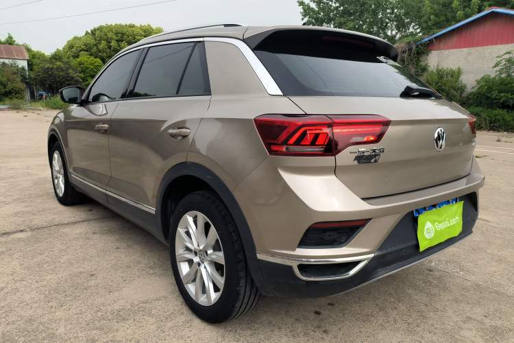Used Volkswagen T-ROC 2018 230TSI DSG Two-Wheel Drive Advanced Version China V Standard Rear Left 45 Deg